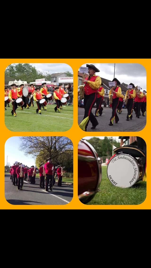 Back together this Thursday after a week off for Easter—full band, full sound, and ready to make some music again 🎺🥁 Let’s get back to it! #BandLife #BackAtIt #ambassadorsshowbandderby #practicemakesperfect #feelthebeat