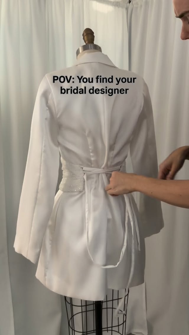 Hi, nice to meet you #bridalcouture #sallyvictoriacouture