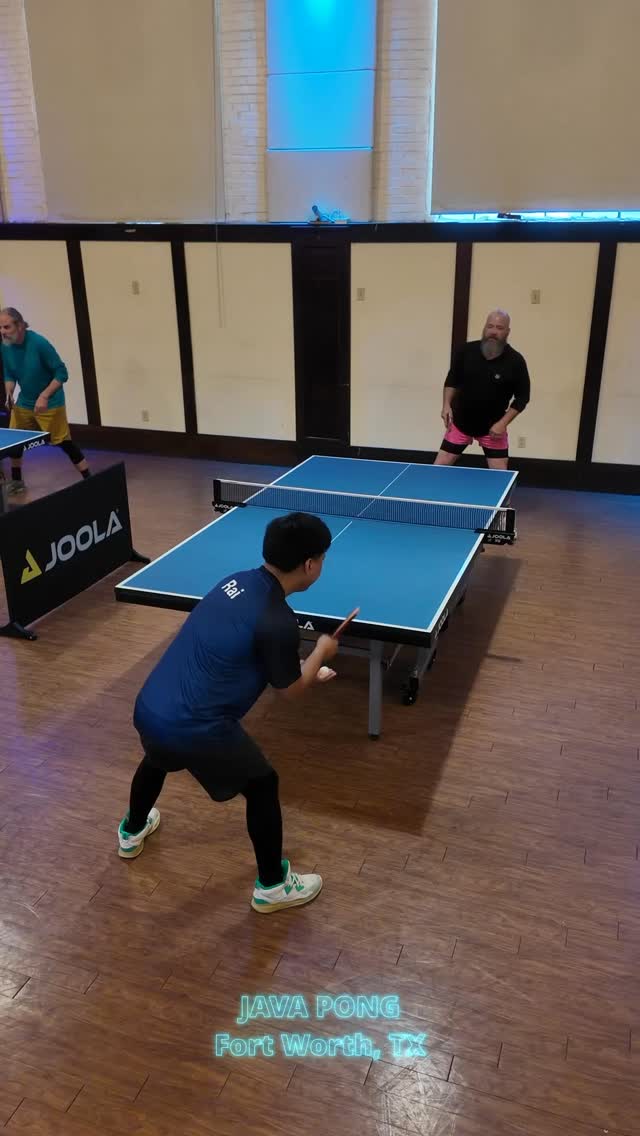 🏓 Cody vs Sushanta 🏓 JAVA PONG Table Tennis Club #javapong #tabletennis #fortworth #pingpong #joola