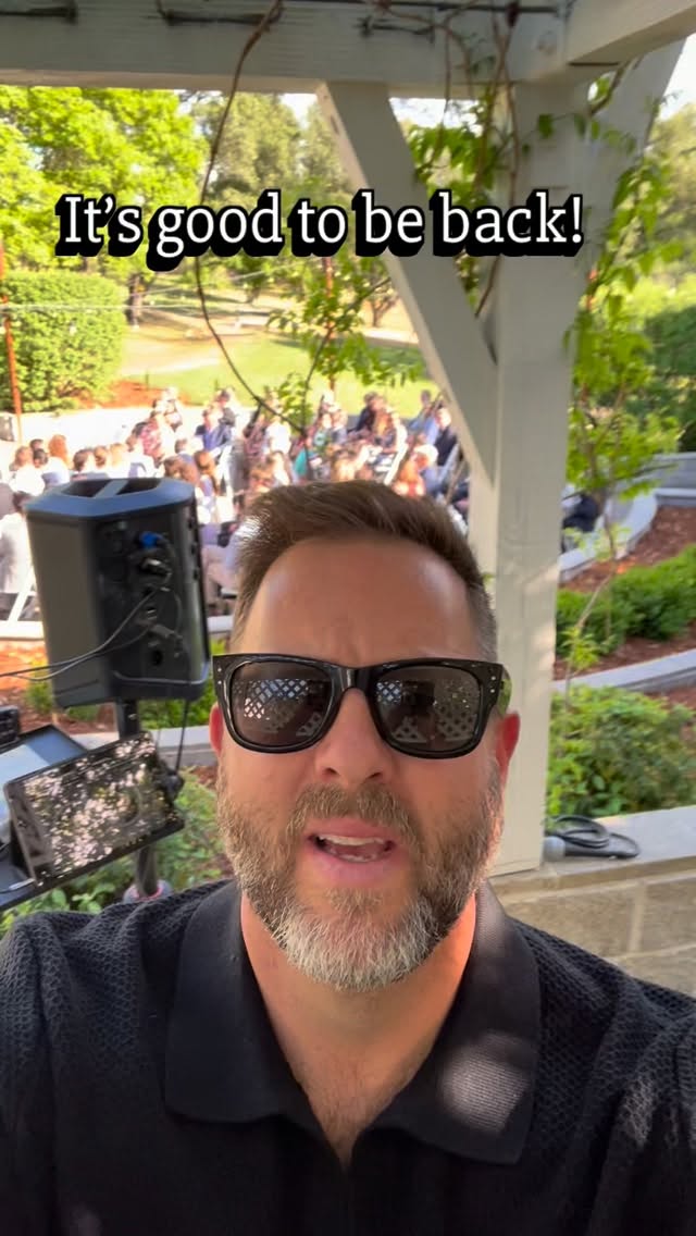 Wedding season is baaaaaack!
I missed being around all the love and reunion of families and friends, making sure folks are listening to music they love, that has soundtracked their love lives.
Super lucky to get to do this, pinch me!