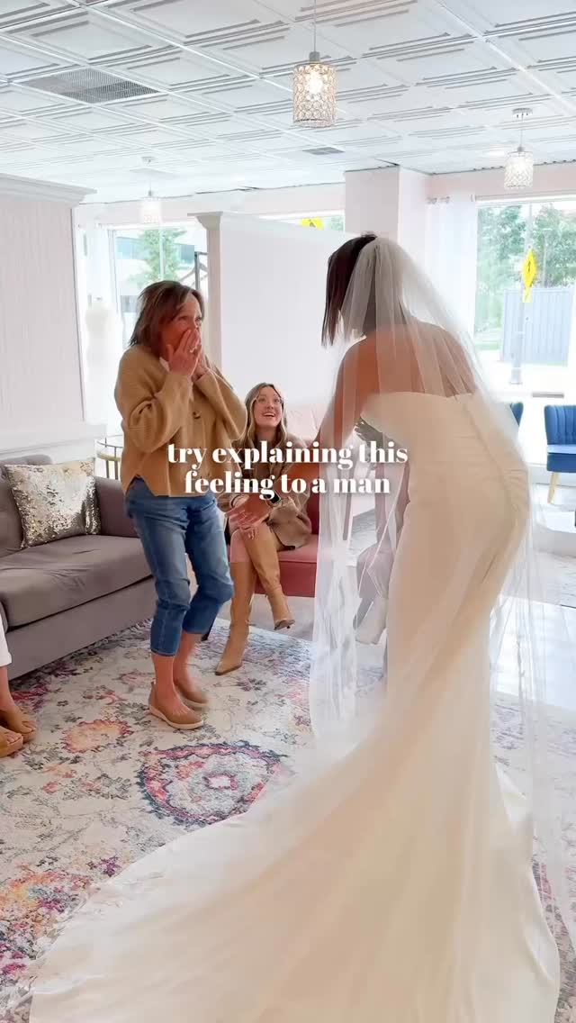 How could we ever explain this feeling?!
The feeling of finding your PERFECT dress, surrounded by all your favorite people, and feeling ALL the good feelings! 💕
#weddingdressshopping #2026bride #wisconsinbride #2027bride #wibride