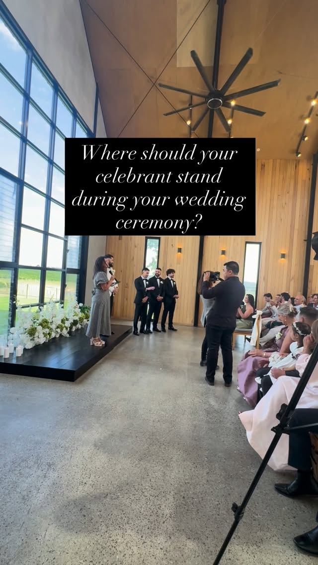Where I stand during your ceremony… it actually matters more than you think 💛
Because this isn’t about me, it’s about you and those once in a lifetime moments you’ll look back on forever.
For example, when you’re saying your vows, exchanging rings, sharing your first kiss or your big “I just got married” exit… I make sure I’m never in the middle of it. Those moments are completely yours.
Every movement I make is intentional and carefully thought out, always with your best interest at heart. You’ve invested so much into your day, especially your photo and video team, and you deserve to have those moments captured perfectly.
So I quietly move around, step in and out when needed, and stay aware of every angle… making sure you get the most beautiful photos and the best experience in the moment.
It’s all about giving you the absolute best, from start to finish.
www.celebrantruby.com
#melbournewedding #melbourneweddingcelebrant #melbournecelebrant #yarravalleyweddings #melbournebride