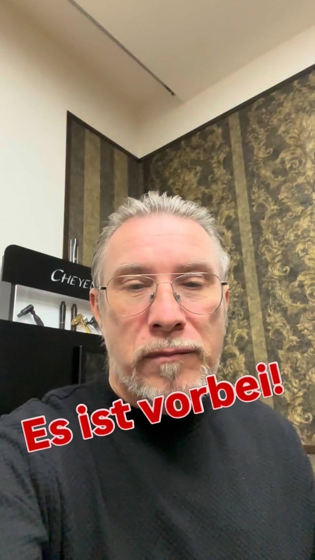 Es ist vorbei!