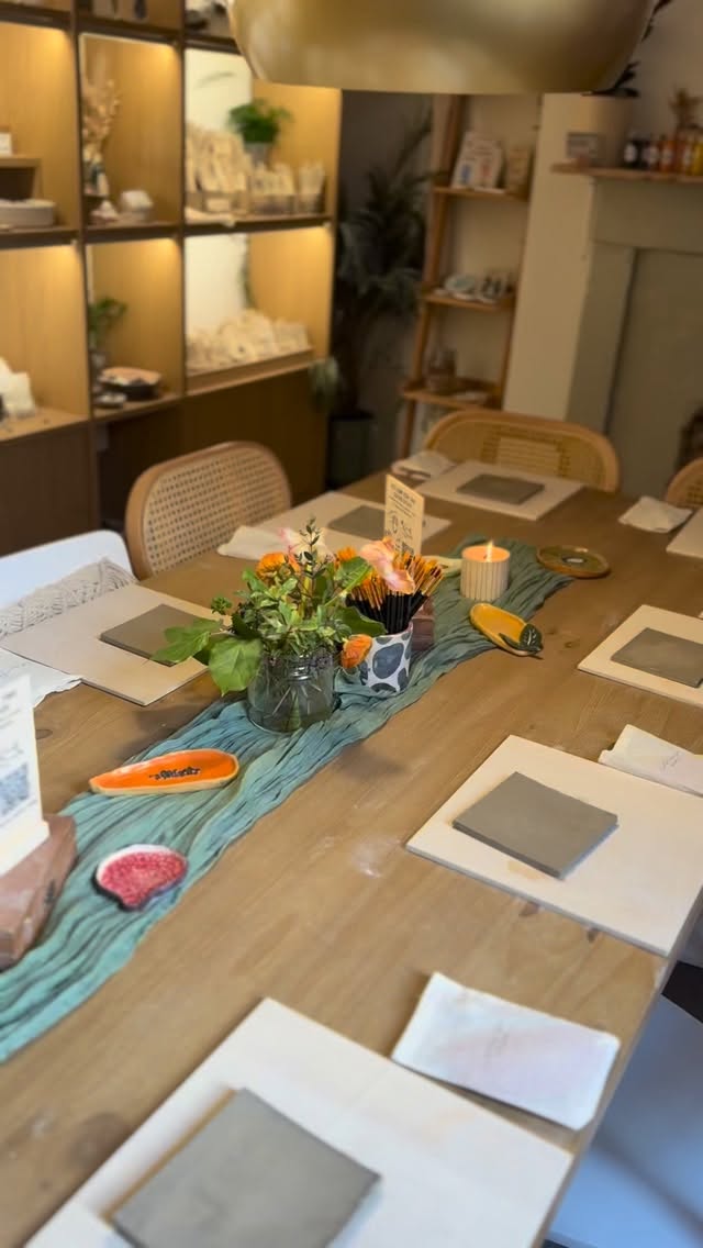 Making more than just plates.
Just slowing down for a while ✨