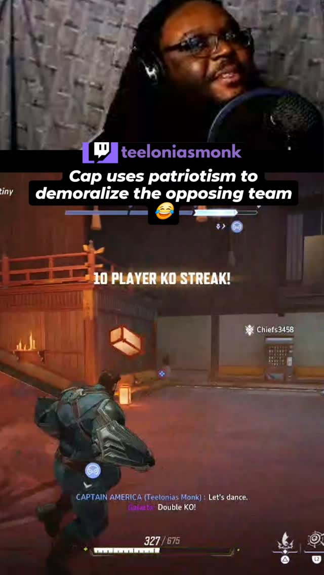 Using patriotism to demoralize the other team had us all crying 😂.
I haven't sung this song in years bruh 😭
#marvelrivals #captainamerica #videogames #marvelcomics #gamer