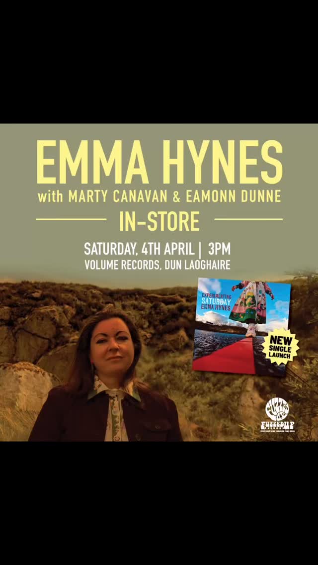 This Saturday (4th). Don’t miss @thisisemmahynes live in the shop from 3pm.