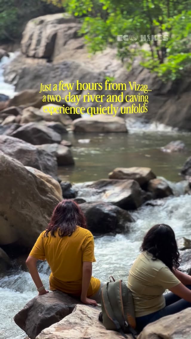 A couple of days, not too far from Vizag…
Not really about going somewhere far,
but stepping into something different —
through caves, along the river,
and into evenings that slow you down.
Light fading inside the caves,
water flowing quietly beside you,
and moments that don’t need much.
Sometimes, that’s all it takes.
You can find the upcoming dates on our calendar.
If you feel like joining, DM us for details.