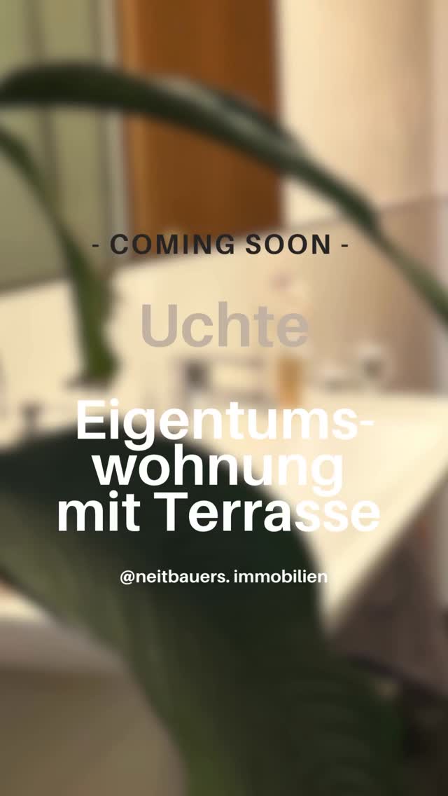 // Bald verfügbar. Für alle, die’s unkompliziert mögen!
Eigentumswohnung in Uchte: 3 Zimmer mit durchdachtem Grundriss und Wohngefühl
▫️ ca. 80 m² Wohnfläche
▫️ neues, zeitgemäßes Bad
▫️ überdachte Terrasse für entspannte Abende
▫️ Garage direkt vor dem Haus
▫️ ruhige Lage in 31600 Uchte
Eine Wohnung, die sofort passt: ohne großen Aufwand, ohne Kompromisse. Einziehen, ankommen, wohlfühlen.
// Wie würdest du selbst einziehen oder vermieten?
Kommentiere „Wohnung Uchte” für mehr Infos.
Folge uns, wenn du neue Immobilien zuerst sehen möchtest.
▫️neitbauers GmbH
▫️Petershagen
▫️hallo@neitbauers.de
▫️www.neitbauers.de
#neitbauers #eigentumswohnung #uchte #kapitalanlage #zuhause