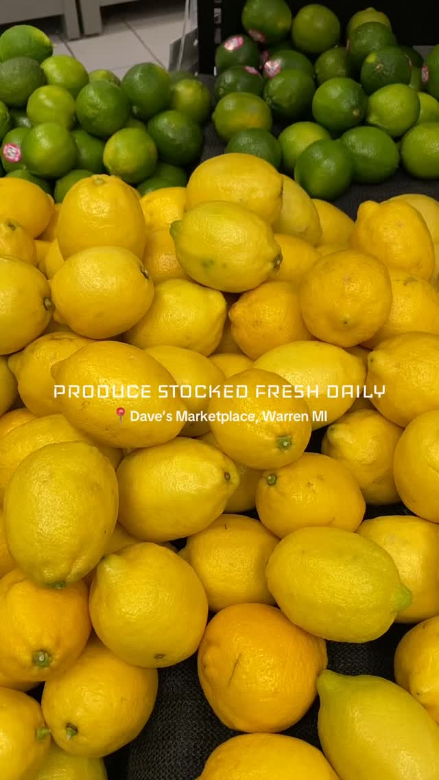 ✅ Produce Stocked
#grocerystore #warrenmichigan #shopsmall
