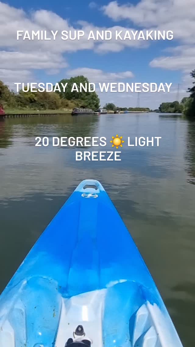 Easter holiday with a bunus π Mini heatwave = mandatory water time πββοΈπΆ
Sup and kayaking sessions available. Get your session booked before the dates fill up!