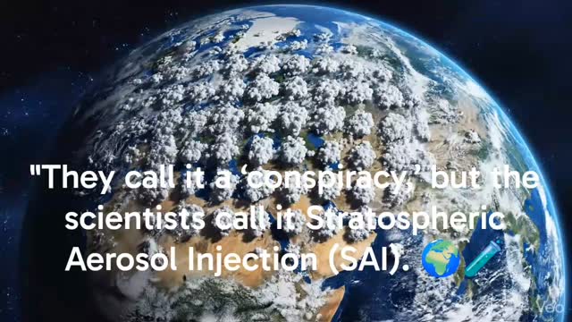 "They call it a ‘conspiracy,’ but the scientists call it Stratospheric Aerosol Injection (SAI). 🌍🧪
What you’re seeing in this visualization isn’t a natural weather pattern. It’s a high-density look at the global ‘Grid’—the result of ongoing projects like Solar Radiation Management (SRM) and Marine Cloud Brightening.
Just last week, while everyone was focused on the Moon mission, new field trials were confirmed for 'brightening' the atmosphere over the oceans. If the Earth looks like a pristine marble in the NASA feeds, it’s because they’re scrubbing the reality of the checkerboard sky. The grid is the plan. The haze is the goal. 🕵️♂️🚫
#Geoengineering #SAI #TheGrid #MarineCloudBrightening #WeatherModification FullDisclosure LookUp ClimateEngineering"