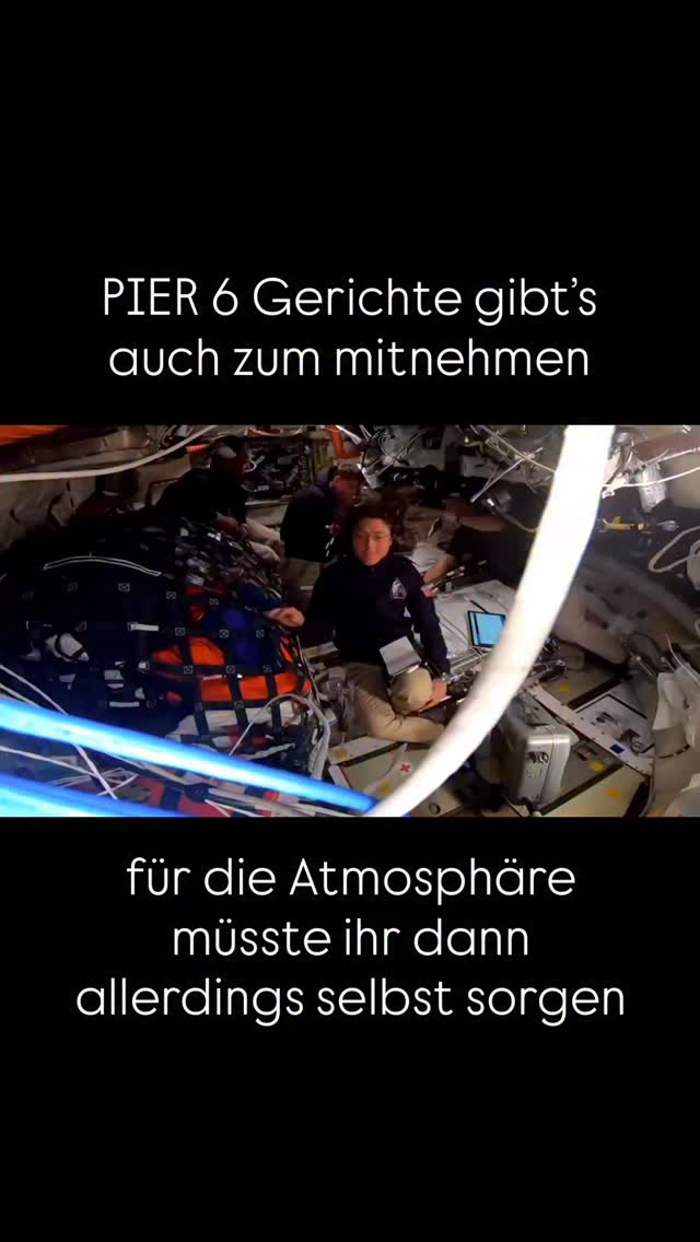 Habt ihr beim Livestream der NASA auch diese kleine Box entdeckt?
#pier6 #artemis #restaurant
