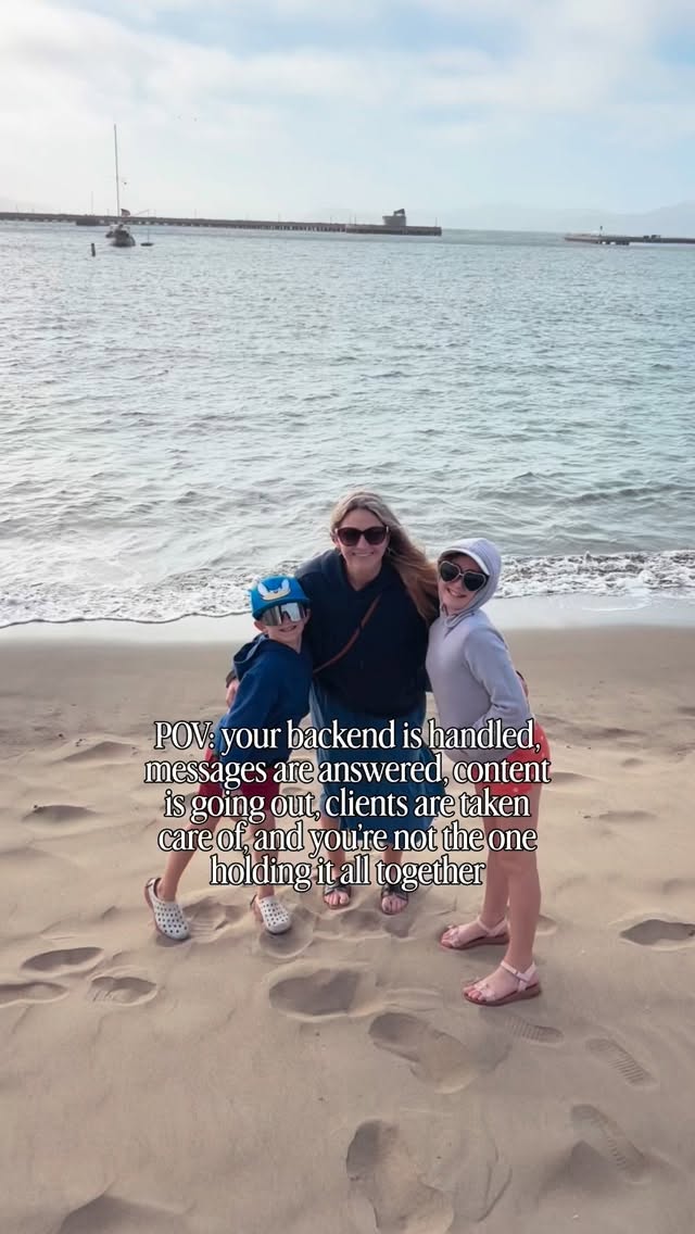 This is what shifts when your business is actually supported. ☀️
You’re not jumping between everything, you’re not constantly thinking about what you forgot or need to do and you’re finally not the one every single thing depends on.
Things move, your clients are taken care of, the details are handled.
And you finally have the space to lead, think, and be present in your life again with the people you love.
This is the standard we hold for our clients.
If you’re building something big but still carrying all of it, it might be time to change that.
DM us KMVA or book a call with the link in our bio 🫶🏼
#womeninbusiness #femaleceo #onlinebusinessowner #businesssupport #scalingbusiness