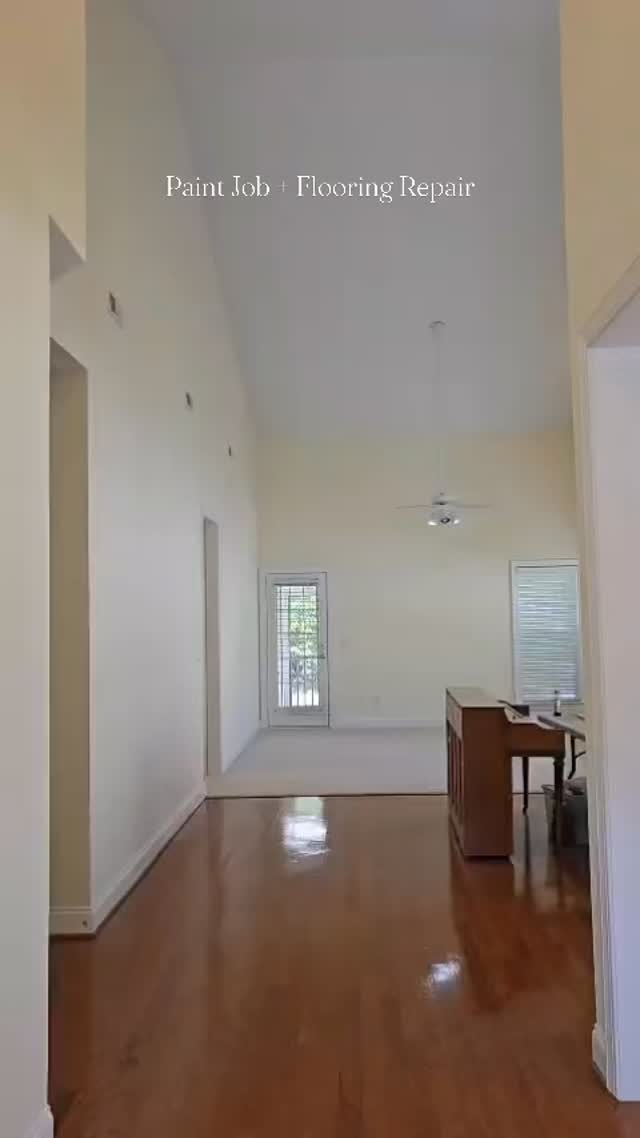 A few lovely upgrades! 🤍 #homerenovation #paint #flooring #renovationproject #interior