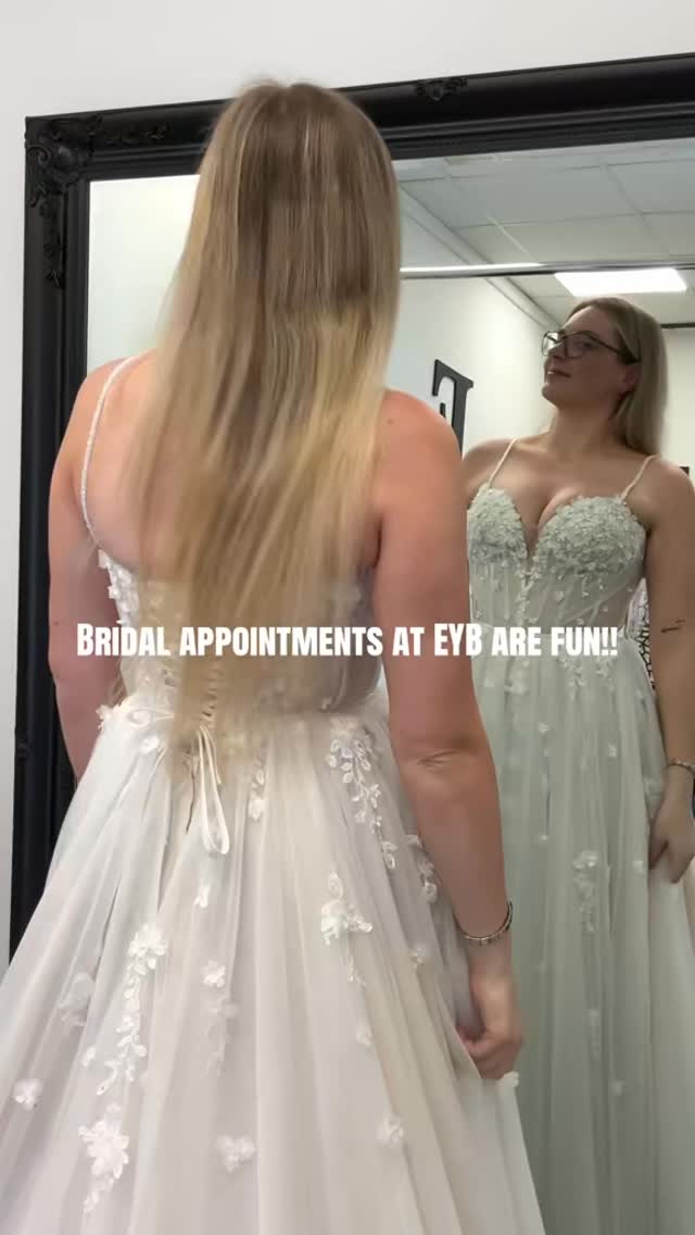 Basically what happens in the bridal boutique when the staff are asked to model the dresses for content! We think it’s really important to show different styles on different people so you can see our selection before you come in to the boutique. Remember that we want to make your experience special and memorable for all the right reasons! So do not be worried about your bridal appointment message us with your queries and let us reassure you! Our appointments are always filled with laughter, smiles and happy tears. Take a look at our google views to read what our brides have to say about us and we’re sure your worries will fade away. Book your appointment now, we can’t wait to meet you ❤️🥹
#bridalboutique #weddingdress #weddingexperience #engagedtiktok #weddingdresssale