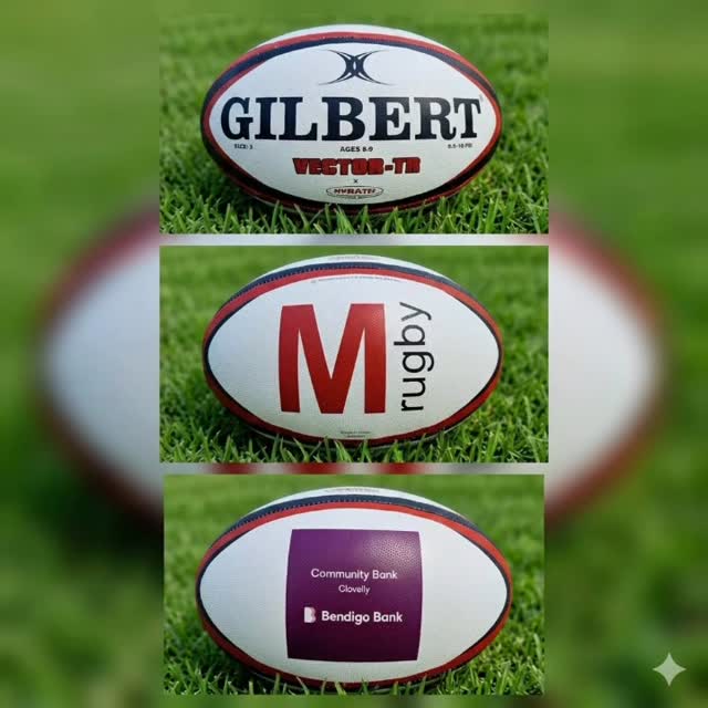 Thank you @communitybankclovelly for your sponsorship and support to our mighty Maroubra Missiles club. We canβt wait to dominate the field with these spectacular rugby balls β€οΈπ€