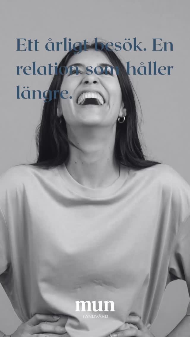 Vi på Mun tror på det årliga besöket.
Inte bara för din hälsa utan för relationen vi bygger tillsammans.
Boka din tid via bion och ta hand om ditt leende🤗
#tandvård #tandläkare #invisalign #tandvårdsklinik