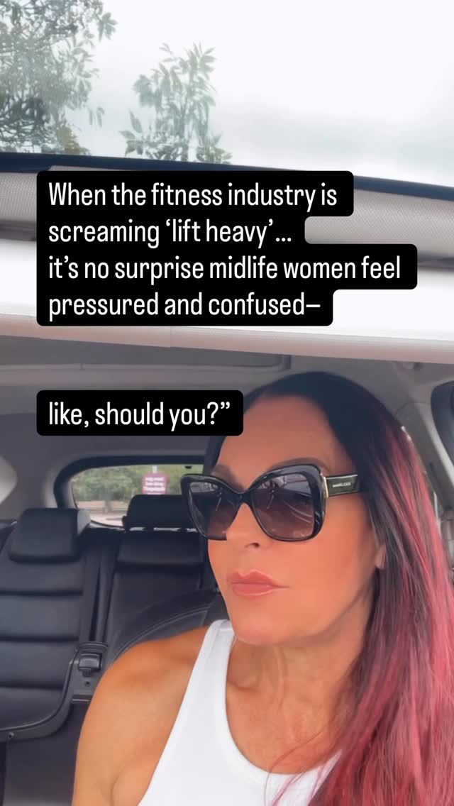 Muscle and movement are core elements in The Midlife Method that I created specifically for midlife women.
And yes… strength training matters. A lot.
But let’s clear something up 👇
It’s not about throwing yourself into heavy lifting,
wrecking your back, or barely being able to move the next day.
Right now, the fitness industry is shouting:
“lift heavy”
And they’re not wrong…
👉 but they’re missing a really important part.
Because if it leaves you:
limping
in pain
scared to train again
…it’s not helping you.
Weight training should:
✔ build strength
✔ improve balance
✔ support your joints
✔ help you stay independent as you age
Not break you in the process.
It’s OK to start small.
It’s OK to learn properly.
It’s OK to build the foundations first.
Because that’s how you actually progress—safely, confidently, and consistently.
Not by being pushed into weights you’re not ready for.
You don’t need to prove anything.
You just need to start… and build from there
I’ve got 2 spaces available in my private studio for women over 40 who want to build strength the right way—safely and confidently.
If you want one of them, message me MIDLIFE and I’ll send you the details.
If you want to be coached online the
The Midlife Method #40
Starts April 20th
40 days for women over 40
No complicated plan just a simple method to get you doing the basics well.
DM me #40
#midlifewomen #liftheavy #midlifehealth