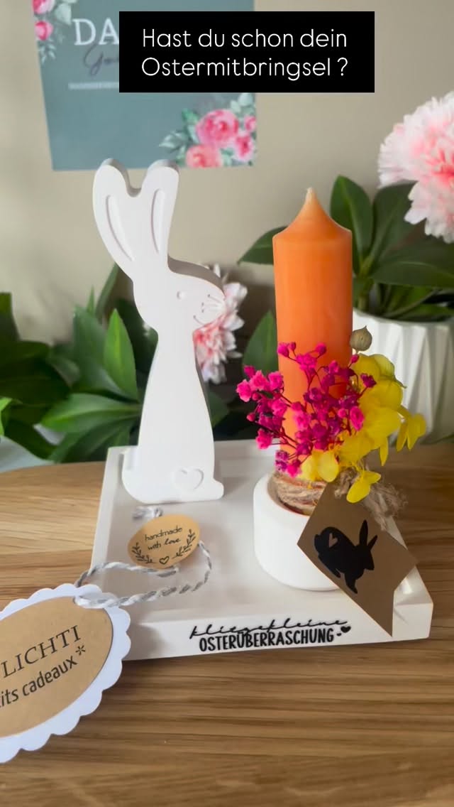 #ostergeschenk #dalichti #handgefertigt #geschenkideen