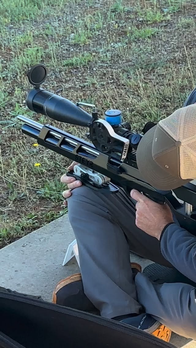 Mark Weidert Sacramento Valley Field Target club monthly match March 2026 #airgun #fieldtarget #shooting #shooter #airgunshooting