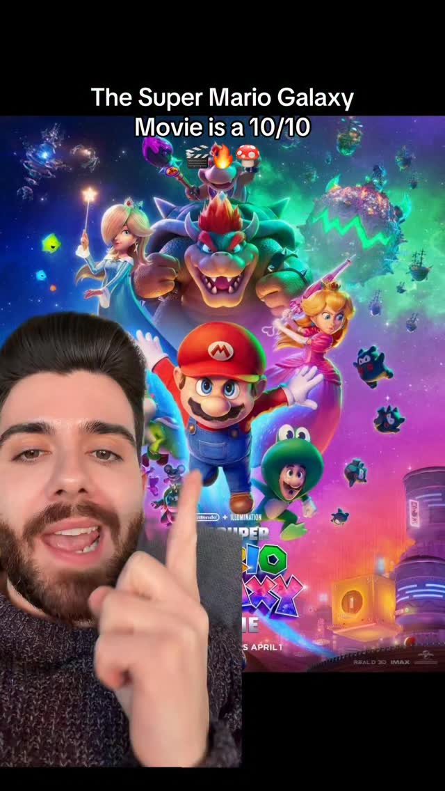The Super Mario Galaxy Movie is SO FUN! The critics are just haters!! 🍄🎬
#supermariobros #supermariogalaxy #supermariomovie #supermariogalaxymovie