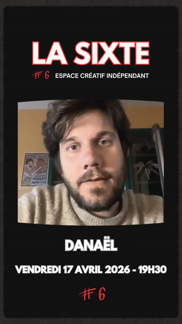 @danael3d vous donne rdv le 17 avril à La Sixte Augmentée ! 💥
Rdv en story à la une accéder aux pré-ventes !