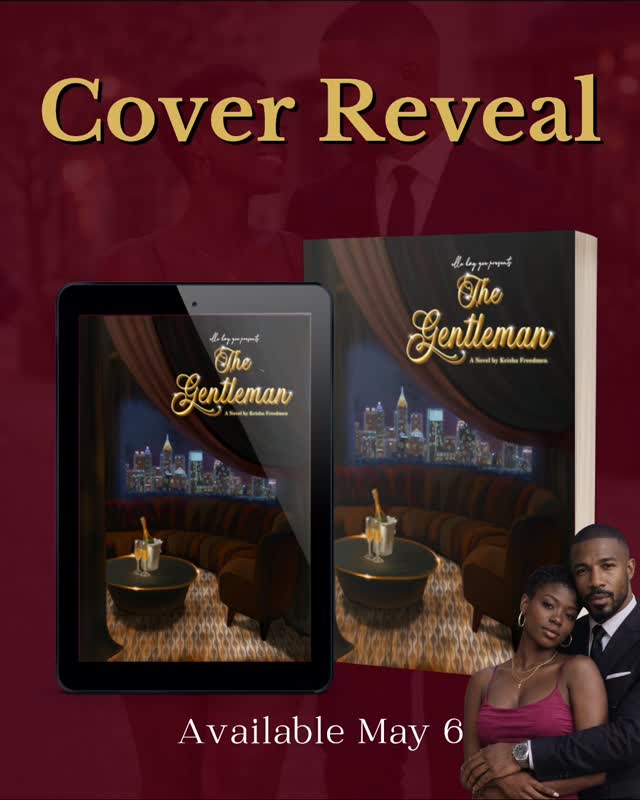 💫💋 Cover Reveal! 📚🔥
The Gentleman by @keishafreedmen
📆 Available May 6, 2026
Leo Lincoln has expertly cut his life into two parts: illegitimate and legitimate. With each side in perfect symmetry, he is ready to take over his city when Indira Young throws liquor in the face of his carefully laid plans.
Indira Young is back. She raced out of Atlanta, and her road to redemption does not include any man, especially not one like Leo. But Leo forced himself into her life, and it does not look like he will let her go. In a battle of wills, are two people - more alike than they ever admit - willing to let go and let love win?
The Gentleman is an enemies-to-lovers, urban fiction romance novel about a man who is so much more than he seems, and the woman who he can’t get out of his head.
✨You ready?! 👀
#enemiestoloversromance #darkromancebook #touchheranddie #alphahole #thegentlemenseries
