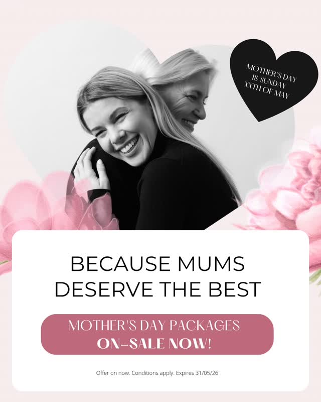 This one's is for your loved ones❗️
Our special treatment packages are perfect gifts for Mothers Day💝
Show your appreciation by gifting the experience of relaxation and beauty 🎁 Treat your mum, grandmother or any other special woman in your life, or indulge yourself because every woman deserves to be pampered.
Don't miss out on this chance to give the gift of sel-fcare.
Book now and make this Mothers day unforgettable 💝💝💝 by clicking link in BIO 👆
@beautyblitzonqueen
@beauty
.
.
.
.#mumsfacials #mumsdream #mother'sday #giftideas #antiageing giftvouchers