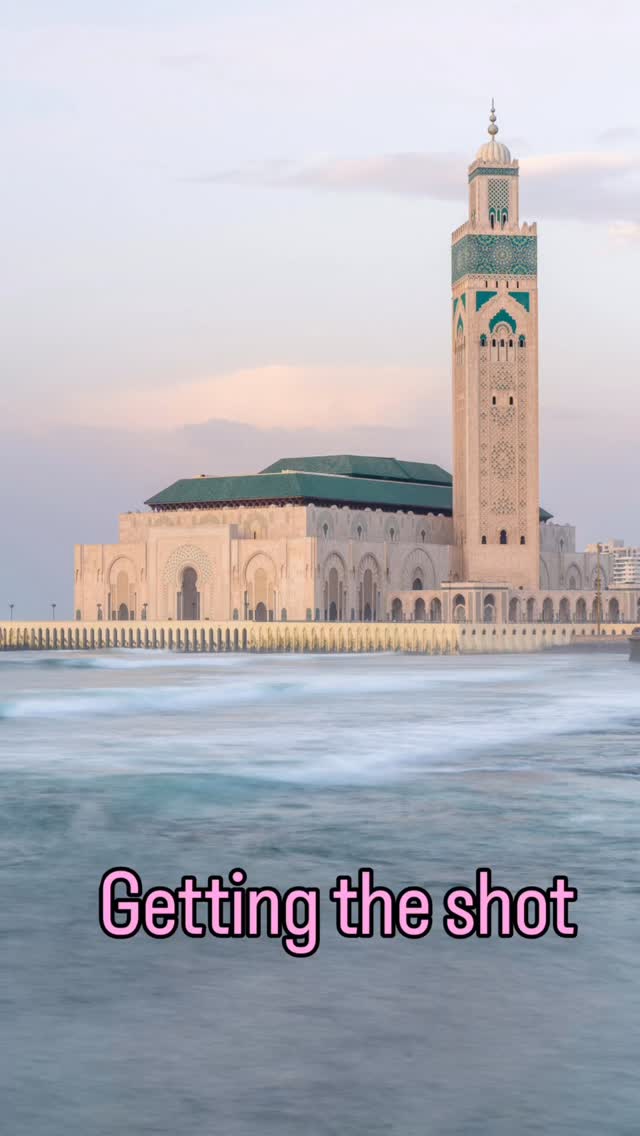 The Hassan Ii Mosque at sunset in Casablanca. It’s been a fantastic time back in Morocco. Perfect finish to the tour with some new friends and amazing photos to capture the moment. This combo of @sonyalpha.anz + @mavenfilters make it easy to create art