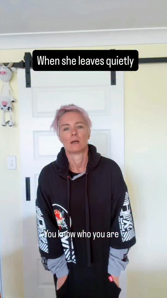 Some stories sound very convincing… until you look at how someone had to leave.
This is about the narrative that gets told when a woman walks away quietly and the version that gets repeated to protect someone else’s image. Words like “unstable”, “hormones”, and “the problem” get thrown around easily, but they don’t explain why someone needed a safe exit.
If a person can’t communicate, leave, or even pack their things without fear, that tells you everything you need to know about what was really happening in that relationship.
This is a reality check on victim narratives, accountability, and what “leaving quietly” actually means. You’re not the victim buddy, you are quite simply the villain and you can rant and rave all you like but you can’t drown out what’s obvious to see.