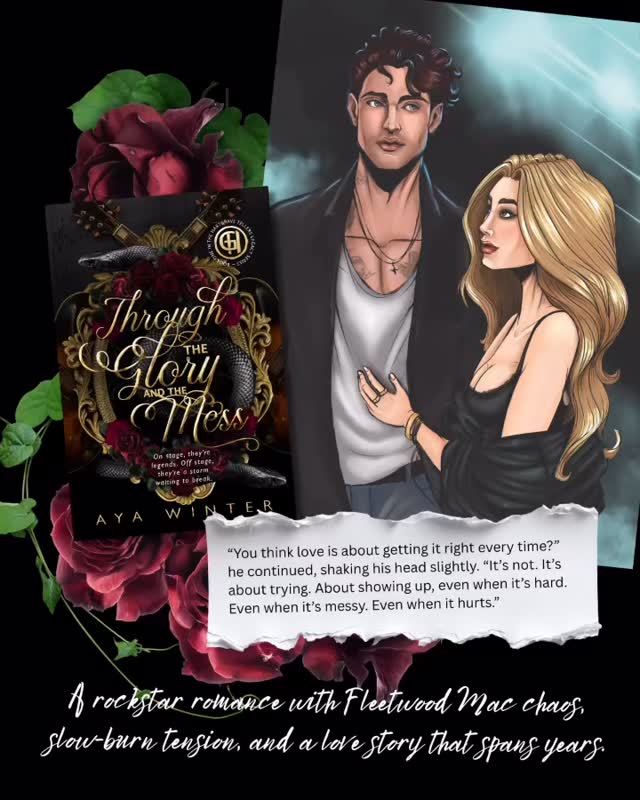 A rockstar romance with Fleetwood Mac chaos, slow-burn tension, and a love story that spans years.
This isn’t just about the music.
It’s about everything that happens in between. The fights, the longing, the moments that almost break them… and the ones that don’t. #rockstarromance #hartgravetellers #bookstagram #spicybookstagram #romancebookstagram