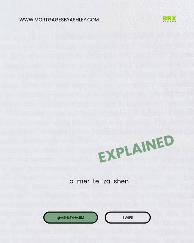 Most people hear “amortization” and tune out… but it’s actually one of the biggest factors in your mortgage 👇
Amortization = how long it takes to pay off your mortgage in full.
Here’s why it matters:
💡 It controls your payment
Longer amortization = lower monthly payments
Shorter amortization = higher payments, but you’re debt-free sooner
💡 It impacts how much interest you pay
The longer you stretch it out, the more interest you’ll pay over time
💡 It’s NOT your term
Your term might be 3–5 years…
Your amortization could be 25–30 years
That’s why renewal is such a big opportunity 👇
You can reset, restructure, or even speed things up depending on your goals
Most people just sign their renewal and move on… But this is where strategy can save (or cost) you thousands
If you want to see how your amortization is actually working for you (and where you can improve it), let’s walk through it together
📞 519-339-0883
📧 ashleynaj88@gmail.com
🌐 www.chatwithashley.ca
#MortgageBasics #Amortization #CanadianMortgage #SarniaRealEstate #LambtonCounty #MortgageTips #HomeFinancing