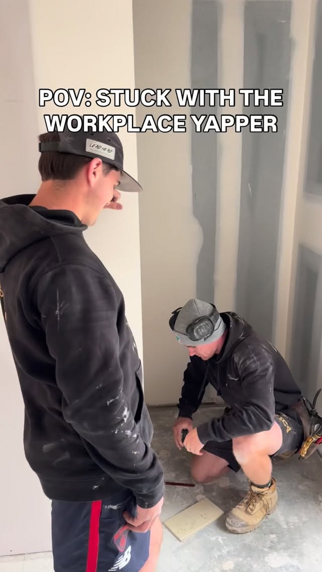 Who’s the yapper on your worksite?
#jcconstruction #tradielife #yapper #nz #builders