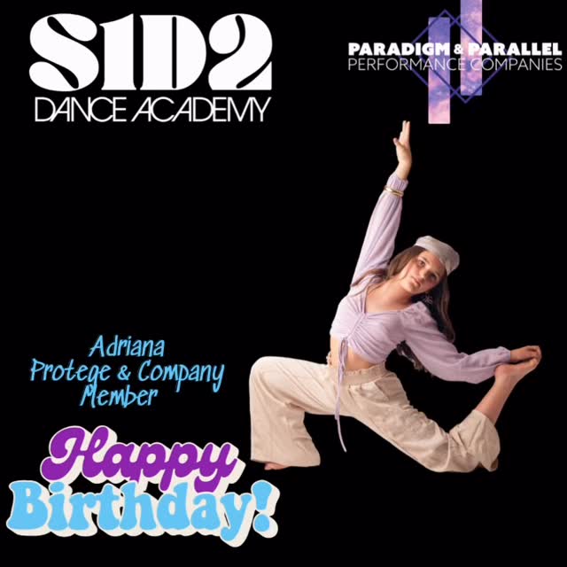 🌸 Happy Birthday to the one and only Adriana… aka ADOG! 💜🖤
✨ We’ve loved watching you grow since you first walked through our doors at just 4 years old and now look at you… a strong company dancer and Protégé, inspiring the next generation of little ones who are exactly where you once were. Full circle and so special.
Your spark never goes unnoticed you’re hilarious, full of personality, and somehow manage to gracefully fall in class like it’s part of the choreography 😂 (truly a talent). But beyond that, your heart, your growth, and your dedication are what make you so special to this team.
We’re so excited to keep watching your confidence shine on and off the dance floor as a Protégé and company member. The best is still ahead!
Here’s to another amazing year we’re so proud of you! 💜✨
Show some love for ADOG in the comments! 🤍