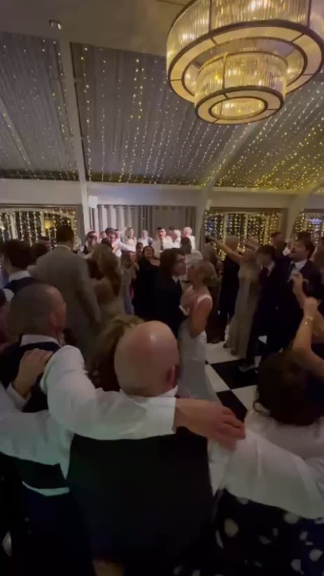 Big singalong at Callum & Kate’s wedding on Easter Monday!