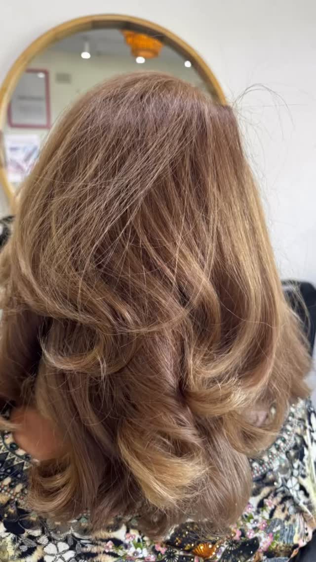 Holly Wood Blowdry ❤️🧡☀️❤️🧡#crowsnest #mosman #neutralbay #cremorne