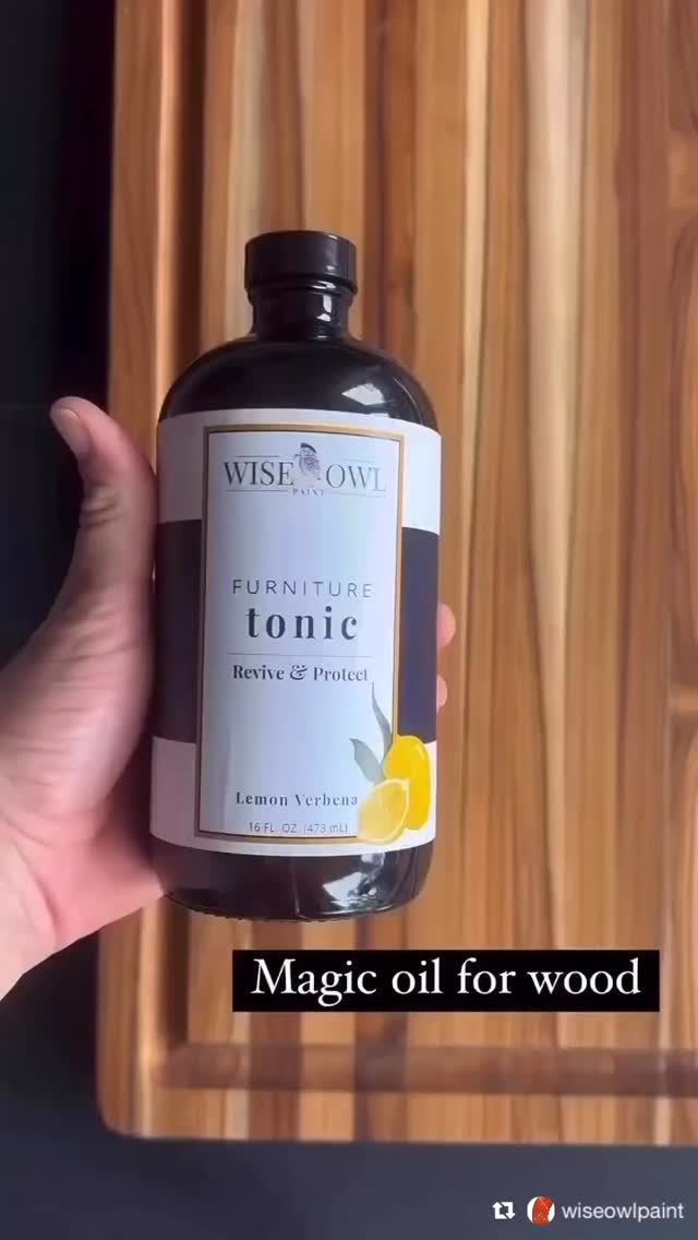 🦉Australia’s home of Wise Owl Paint
THIS IS ONE OF THOSE PRODUCTS PEOPLE DON’T REALISE THEY NEED — UNTIL THEY USE IT.
Because not every piece needs a full refinish.
Sometimes timber just looks tired.
Dry. A bit flat. Lacking depth.
And that’s where most people overcorrect.
They strip. They sand. They repaint.
When what the piece actually needed… was to be revived properly.
Wise Owl Paint Furniture Tonic is designed for exactly that.
It refreshes, softens, and brings life back into surfaces in one step — without heavy solvents or complicated processes.
Made with hemp oil, natural wax, and essential oils, it’s a practical, safe option to have on hand for ongoing care.
Use it on raw or stained timber, leather, finished furniture, and even everyday surfaces that need a lift.
Because maintaining a piece properly will always give you a better long-term result than constantly reworking it.
That’s the difference between restoring… and just repainting.
Featured by @wiseowlpaint.
Available from The Furniture Paint Shop ~ Australia’s home of Wise Owl Paint 🦉
#FurniturePaintShopAustralia #WiseOwlPaintAustralia #WiseOwlPaint