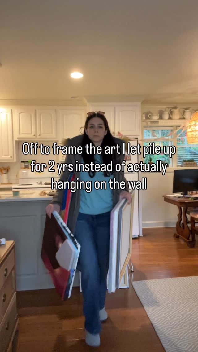 🖼️ Framing Procrastination (FP) is real.
You fell in love with the art. You bought it. Then it sat in a corner collecting dust. 😫
Maybe it’s because you’re so busy.
Or maybe it felt like a giant question mark ❓ because you don’t feel qualified to know what looks good.
Or perhaps you just…forgot. 🤷🏻♀️
Framing Procrastination doesn’t have to be the end of that beautiful artwork you fell in love with at first sight. 😍
When you buy a painting from me, you can simply ask “How should I frame this?” And I’ll help you out!
If you don’t hang it right away, it becomes yet another item on the to do list stressing you out. Buying art should be fun and uplifting!
Comment below if you relate to letting art-to-be-framed collect dust 😂🙃
#framingartwork #framingart #atlarts #relateablepost #todolists