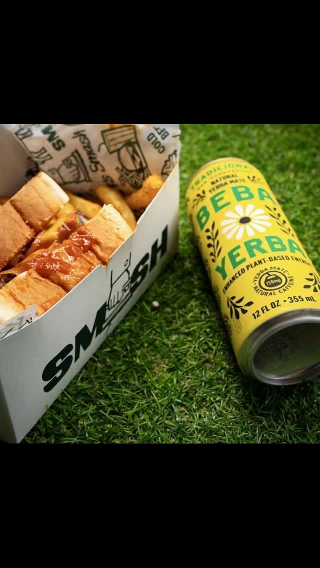 #Repost @bebayerba
So cool to be featured with @vice.smashburgers burger of the month. Sales have been great at this restaurant serving healthy Grassfed and Wagyu smash burgers and BEBA YERBA.
#bebayerba #yerbamate #cleaneating #cleaneats