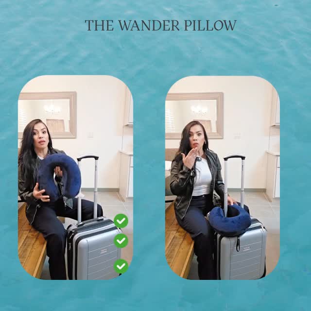 ✈️ Travel smart, not sick! Say goodbye to airport germs with the Wander Pillow’s innovative smart strap that attaches effortlessly to your luggage handle.👍 Ready to elevate your travel experience? Check it out now at https://wix.to/zhRyChC #TravelSmart #WanderPillow #HealthyTravel
https://wix.to/MH6Zvg4