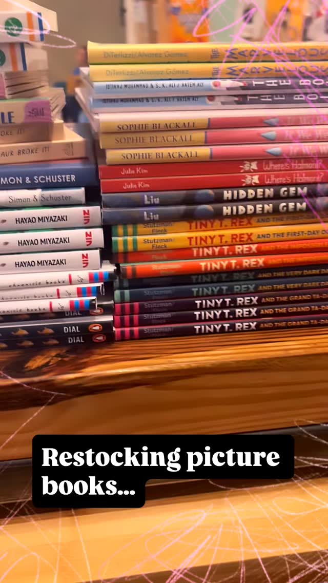 A ton of new picture books in stock… I don’t just go for pretty covers (altho children’s book illustration is often stunning). I understand that when it comes to early reading, the reader is often the parent who has to read these stories over and over again. So I make an effort to find stories I could read on repeat in the hopes that if it becomes your little one’s favorite, you’ll enjoy it the first time and the hundredth time they ask for it…
#readinglist #picturebooks #readtoyourkids