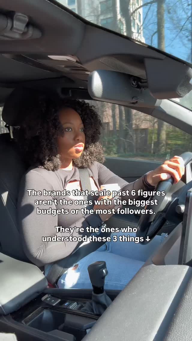 ↓
1.The secret to six figures isn't a better product.
There are incredibly talented entrepreneurs with offers and products that should be selling out but are still stuck wondering why nobody is buying. And it's not because of them or their product. It's because their brand isn't communicating their value clearly enough. The brands that grow the fastest aren't always the "best" in their niche. They're just the most recognizable because their branding made it impossible to be overlooked.
2. They don't chase band-aid solutions. They identify the real problem.
At some point they stop spinning their wheels. Stop downloading every free guide, trying every new strategy, rewriting their offer for the fifth time. And instead of looking for the next thing to try, they turn inward and look at what was unclear from the very beginning.
Six-figure brands understand something that takes most entrepreneurs years to accept — growth doesn't come from constantly trying new things. It comes from building something solid enough to grow on.
3.Six-figure brands have one clear, unwavering message.
They're not pivoting every time a new trend hits. They're not rewriting their story every season. They don't need to because they built something that was never dependent on what was trending in the first place. The brands that last aren't the loudest ones. They're the ones that stayed consistent long after everyone else moved on. The ones whose message was so rooted in who they are and who they serve that time, trends, and algorithm changes never shook them. Because strong brands aren't built on noise. They're built on clarity.
The Brand Elevation System is for the entrepreneur who is showing up, putting in the work, and still not attracting the clients they know they're meant to serve. We go deep on the strategy and positioning so you stop blending in and start becoming the obvious choice in your space.
Comment ELEVATE below to get on the waitlist!💫
#brandstrategy #brandingtips #brandstrategist