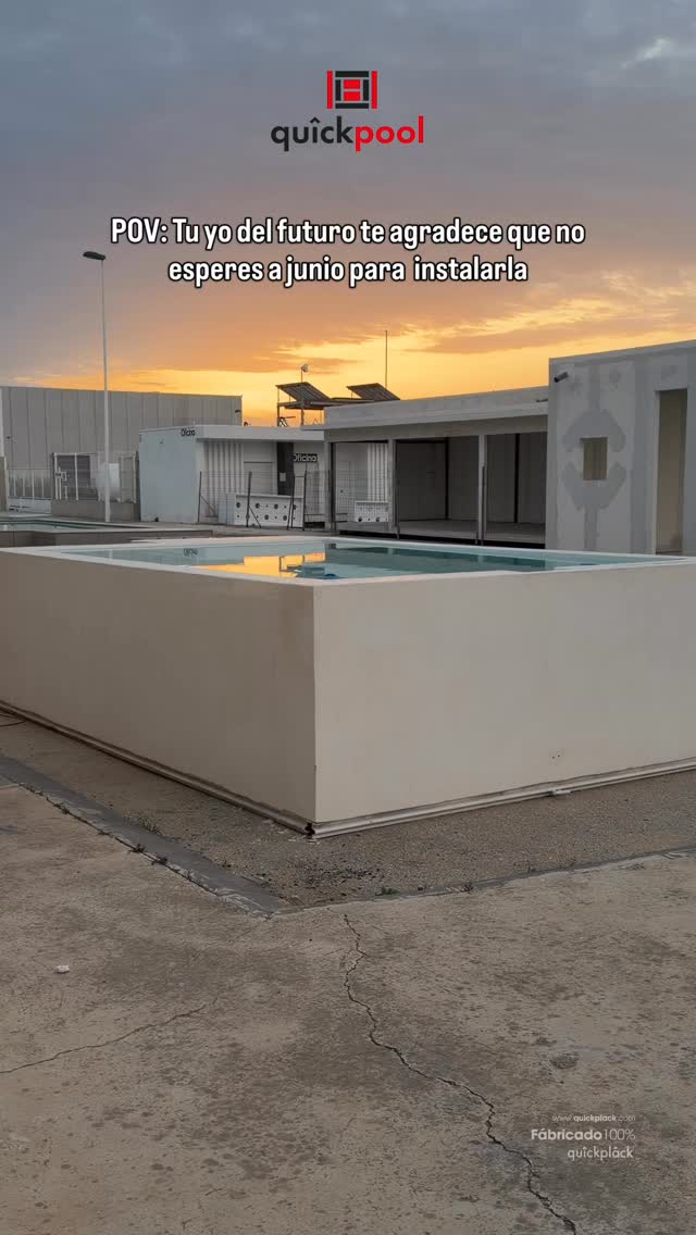 Pov: Tu yo del futuro te agradece que no esperes a junio para instalarla.
No esperes más y pide tu presupuesto para disfrutar este verano 2026 de tu piscina 😌
¡Cuéntanos en los comentarios o pide tu presupuesto ahora! ⬇️
¿Listo para empezar? Contáctanos:
📲 +34 606 85 20 13
📲 +34 619 19 93 99
🌐 Más información en: www.quickplack.com
#quickplack #verano2026 #piscina #piscinaprefabricada #quickpool