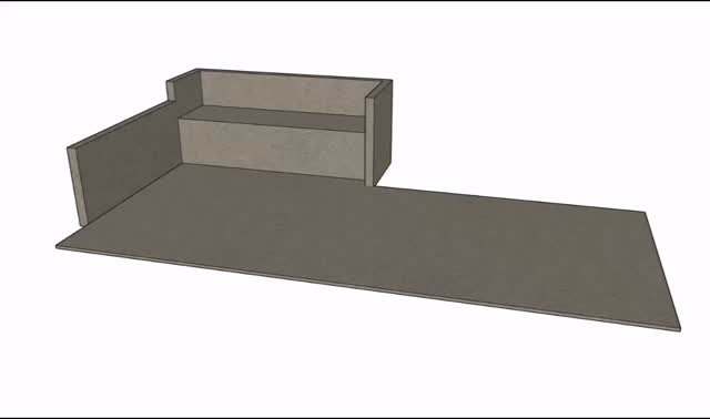 Our latest installation truly is bespoke. We’ve designed this building to incorporate part of an existing structure. It’s in the workshop being prepared for installing very soon.