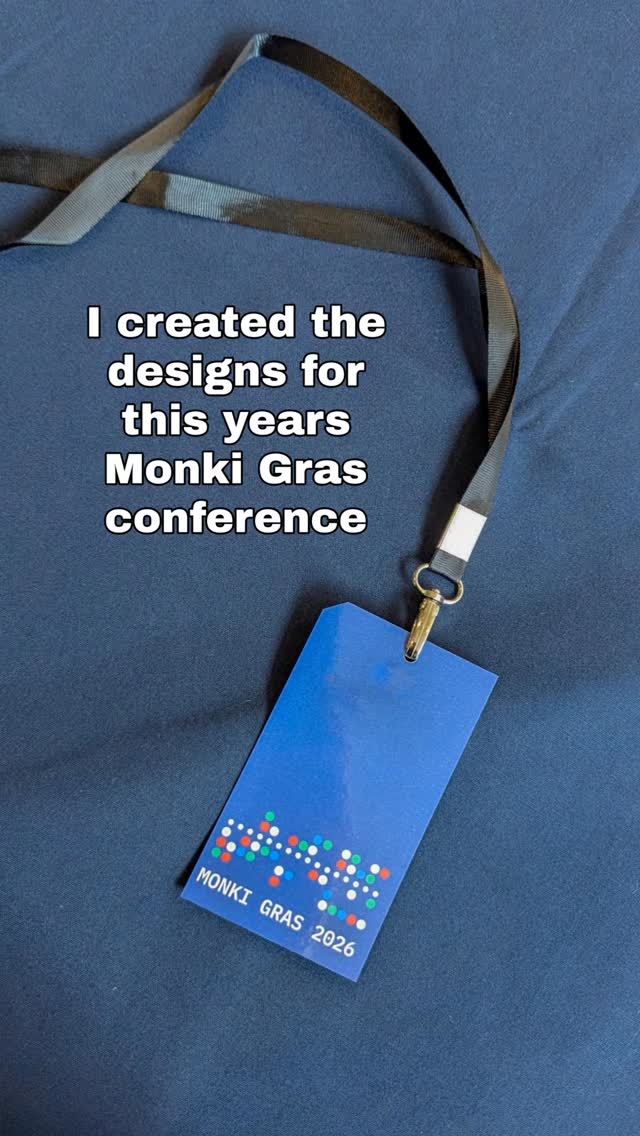 These designs were created for the 2026 Monki Gras conference. Inspired by the visual language of early computing technologies. Punch cards and paper tape are reimagined as bold geometric patterns.
Open to licensing and collaborative commissions.
.
#monkigras #vintagecomputing #designprocess