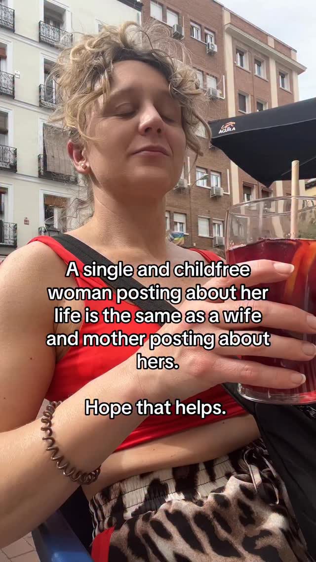 It’s not an attack, it’s sharing joy in a different way.
#single #childfree #childfreelife #childfreebychoice