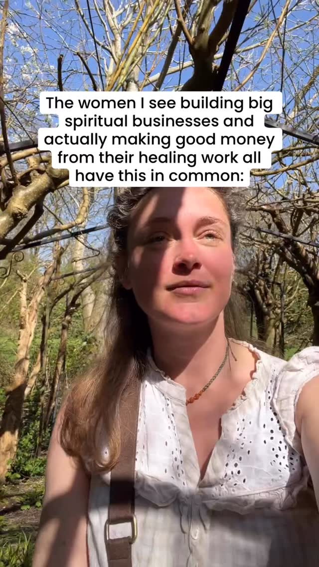 You might have told yourself it’s not possible to build your spiritual business to bigger months while also keeping it authentic to you,
But it IS possible to have both.
Here’s what I’ve noticed that the women making it happen all have in common -
They have:
✨Worked out how to share the right content: that’s not just about the work they ‘do’, but it also shows their values and their authority, so they become known for their unique thing
✨Learnt how to show up and sell online in a way that feels good and authentic to them
✨Learnt how to describe the magic of their intangible energy work in words that their ideal client can actually understand
✨Tapped into the energy of scaling through embodiment, not force
✨Found the balance of showing their vulnerabilities, whilst also standing in their leadership
👆These are the traits that I’ve spent the last year or so embodying in my own business,
And that I’m activating for other healers inside my 1:1 intensives 💃
Over 4 weeks we combine messaging strategy with energetic alignment, that will leave you:
💎Feeling authentic in your content when you show up to sell
💎With clear messaging that resonates with more of the right people
💎Knowing how to translate the hard-to-describe nuances of your healing work into clear communications that land with your people
So that you can finally scale your spiritual biz and get paid abundantly for your magic 💃
Drop me a 🔥 if you’re ready to grow your healing business into a huge movement