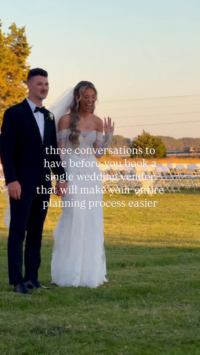 Before you book anything, have these three conversations.
First, the budget conversation with everyone who is contributing. Not a vague “somewhere around” number, but a real number with priorities attached. It makes such a difference, because without it, couples usually end up having that conversation later when emotions are already involved.
Second, the priorities conversation with your partner. What actually matters to you when you look back on this day? The food, the photos, the music, the overall feeling? You might not have the same answers, and that is completely normal. But understanding each other early makes every decision feel a lot easier.
Third, the family conversation. This one can feel a little uncomfortable, but it is so important. Weddings have a way of bringing out strong opinions, and having an idea of what to expect helps you move through the process with a lot more ease.
This is also why planners exist. We help guide these conversations early so the rest of your planning feels exciting, calm, and exactly how it should feel 🤍
#weddingplanning #weddingplanner #marylandweddingplanner #wedding #marylandwedding
