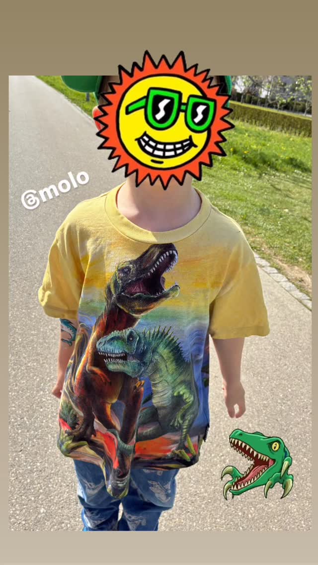 Super coole Dino T-shirts❤️🦕🦖 ❤️ #molokids #ilovebern #berncity #mamablogger #kidsfashion