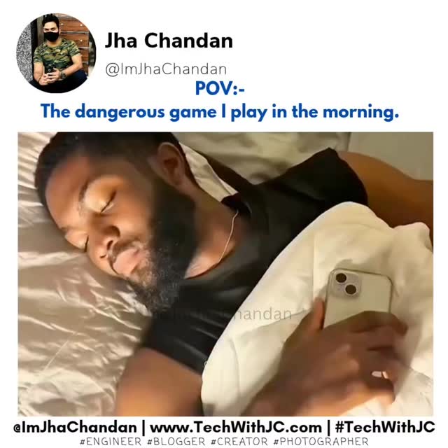 Good Morning 🌞 🤳🏻
Follow @techwithjc #TechWithJC for more.
…
#meme #memes #funny #programming programmingmeme programmingmemes CodeMeme Code CodeMemes DailyMeme memesdaily